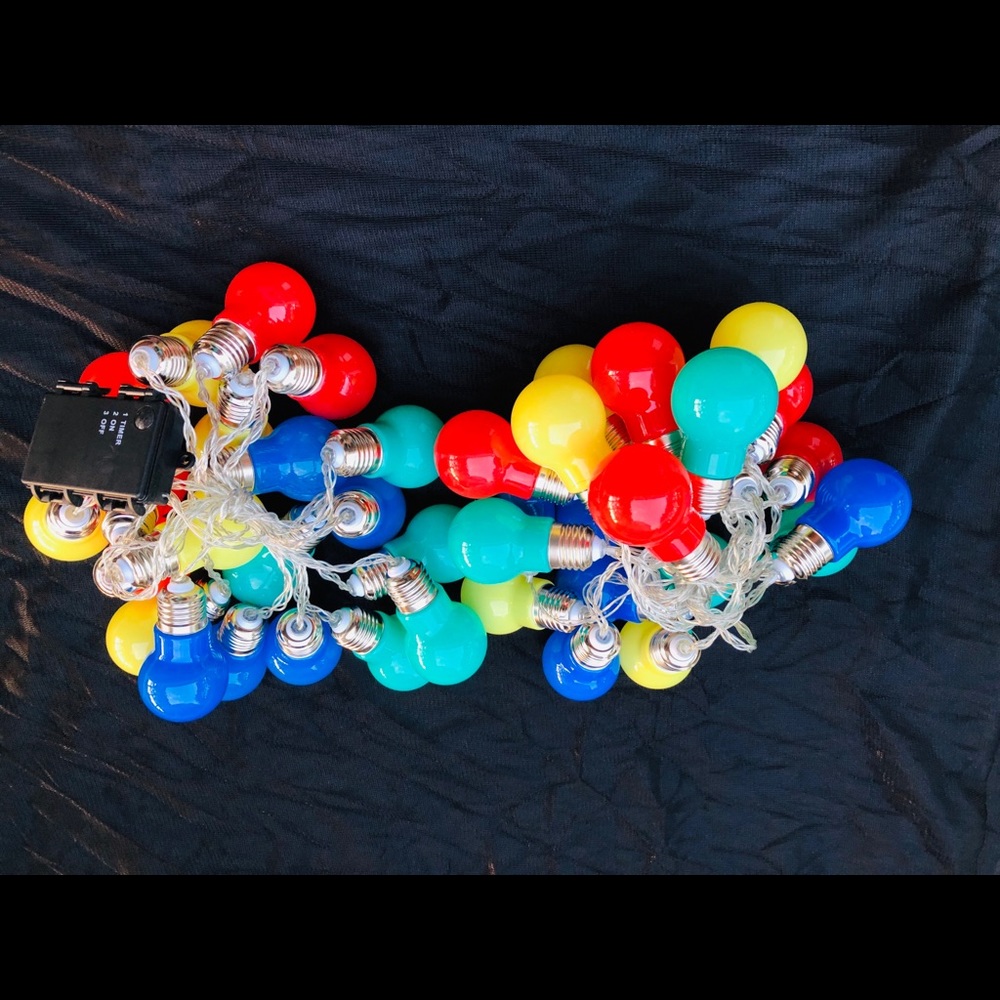 Christmas light bulb